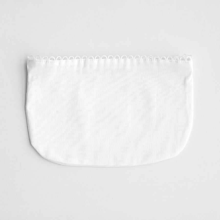 Forro de bolso ovalado