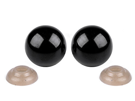 Olhos Pretos para Amigurumis