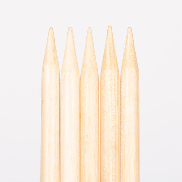 DROPS Agulhas de tricô de duas pontas (Bétula)