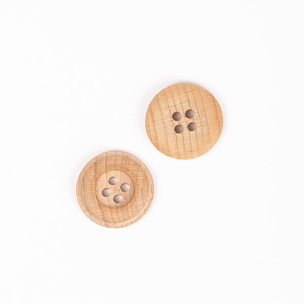 Botão Madeira de Carvalho