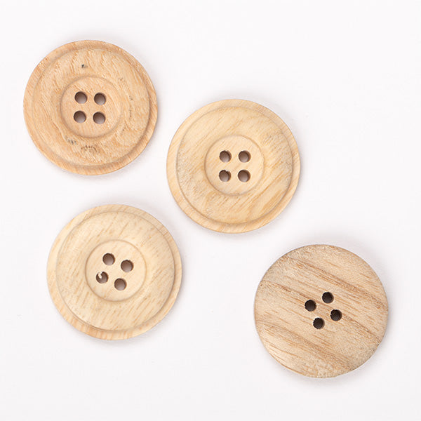 Botão Madeira de Carvalho