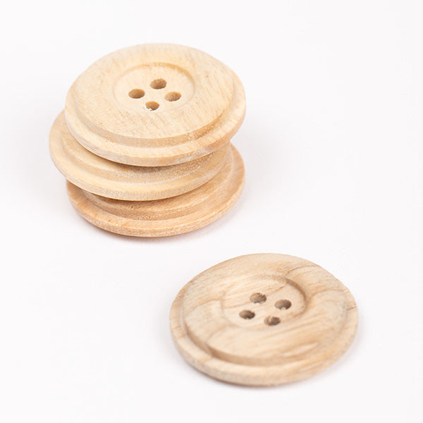 Botão Madeira de Carvalho
