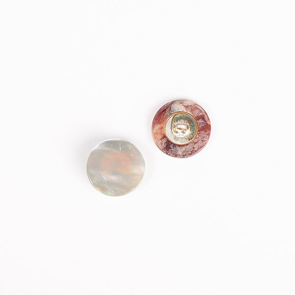 Mother-of-pearl button (white)
