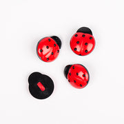Ladybug Button