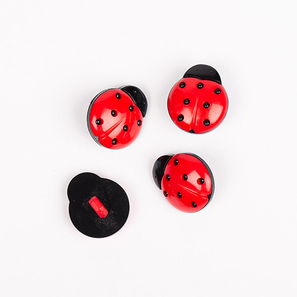 Ladybug Button