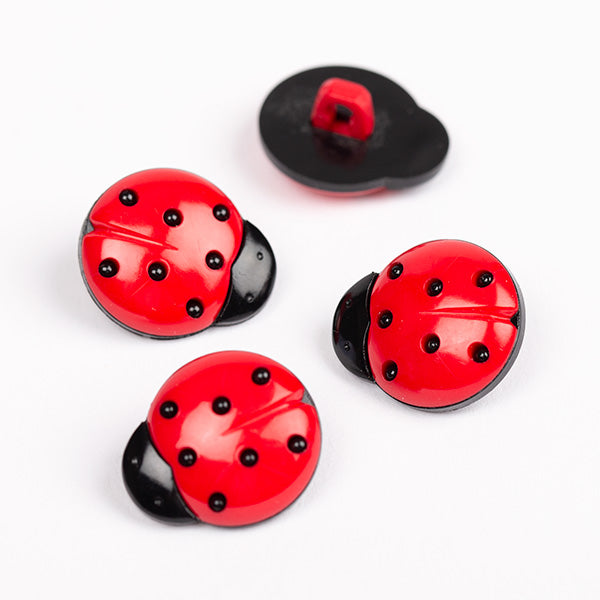 Ladybug Button