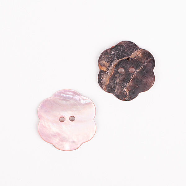 Flower Button (Blush)