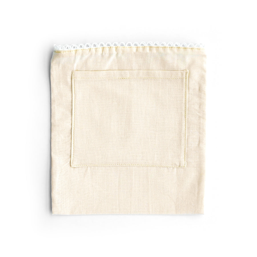 Forro de bolso rectangular con bolsillo