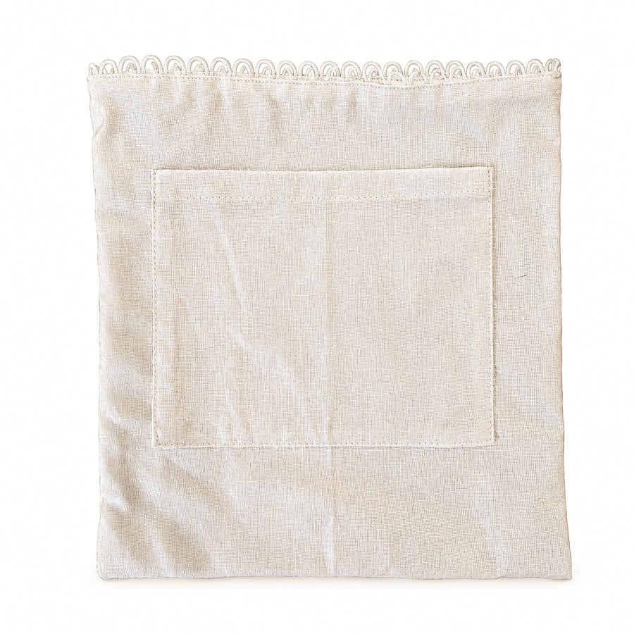 Forro de bolso rectangular con bolsillo