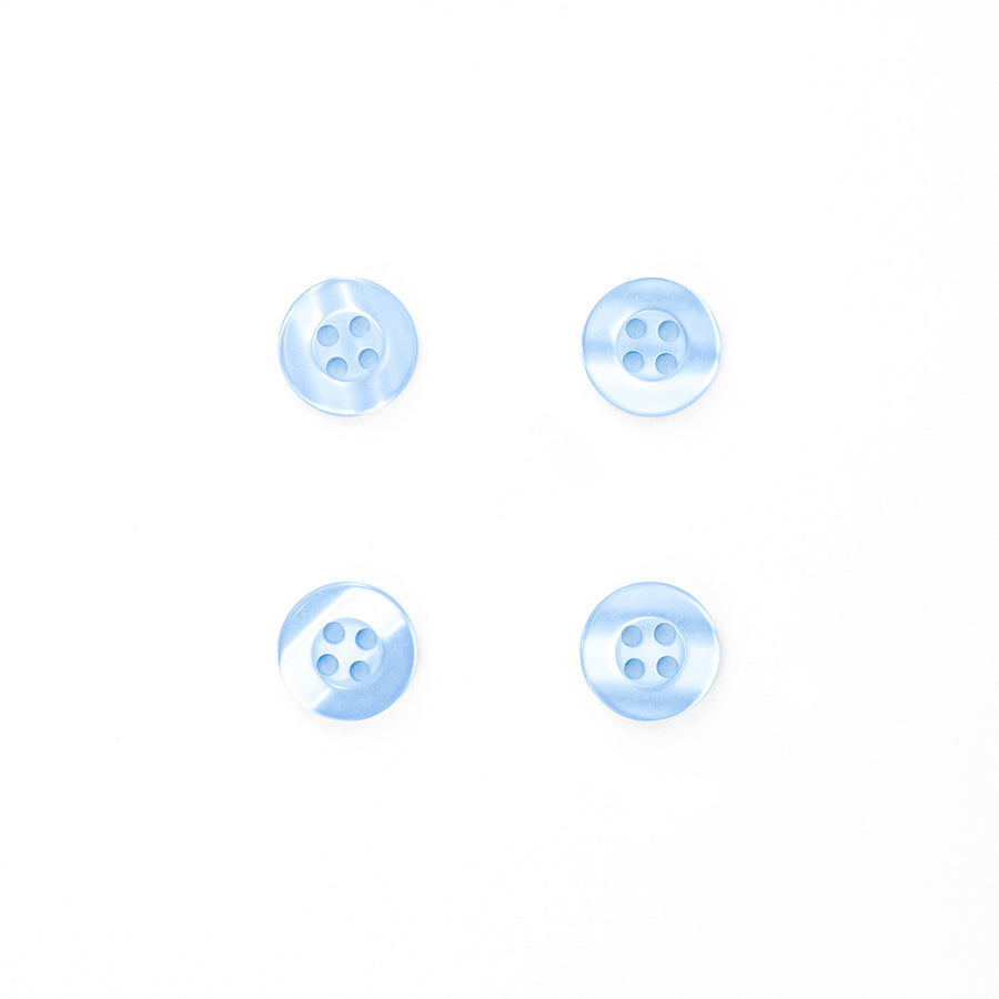 Round Blue Button