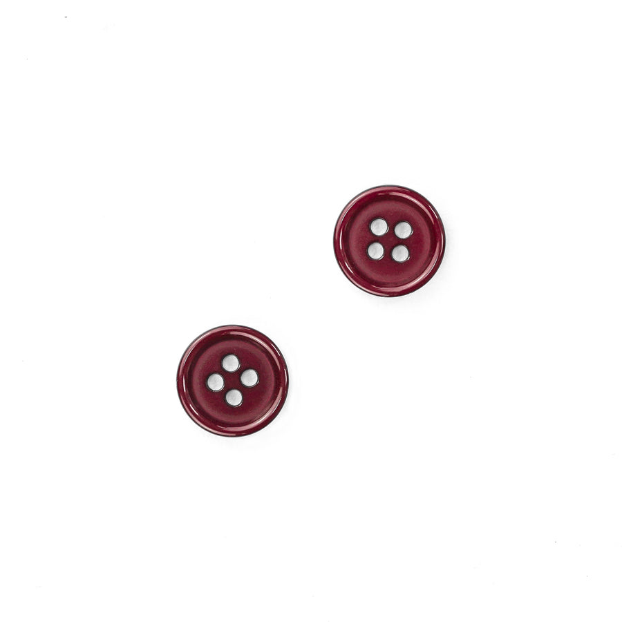 Burgundy Button