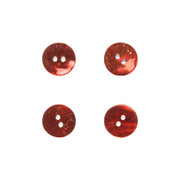 Wine Colour Mother-of-Pearl Round Button