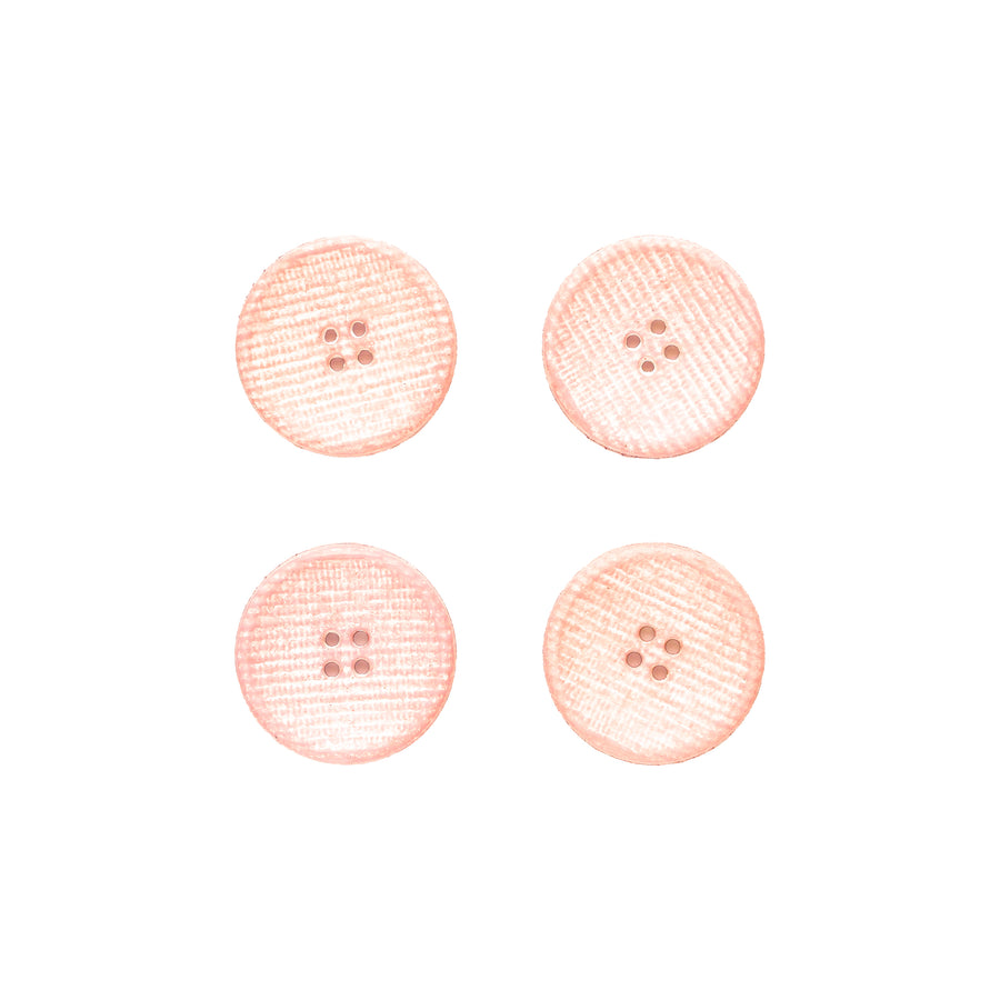 Pink Round Button with texture