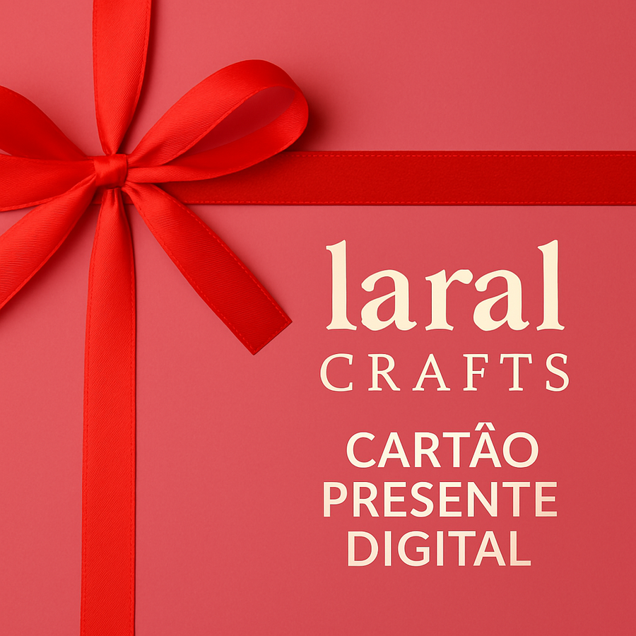 Cartão de Oferta Digital Laral Crafts