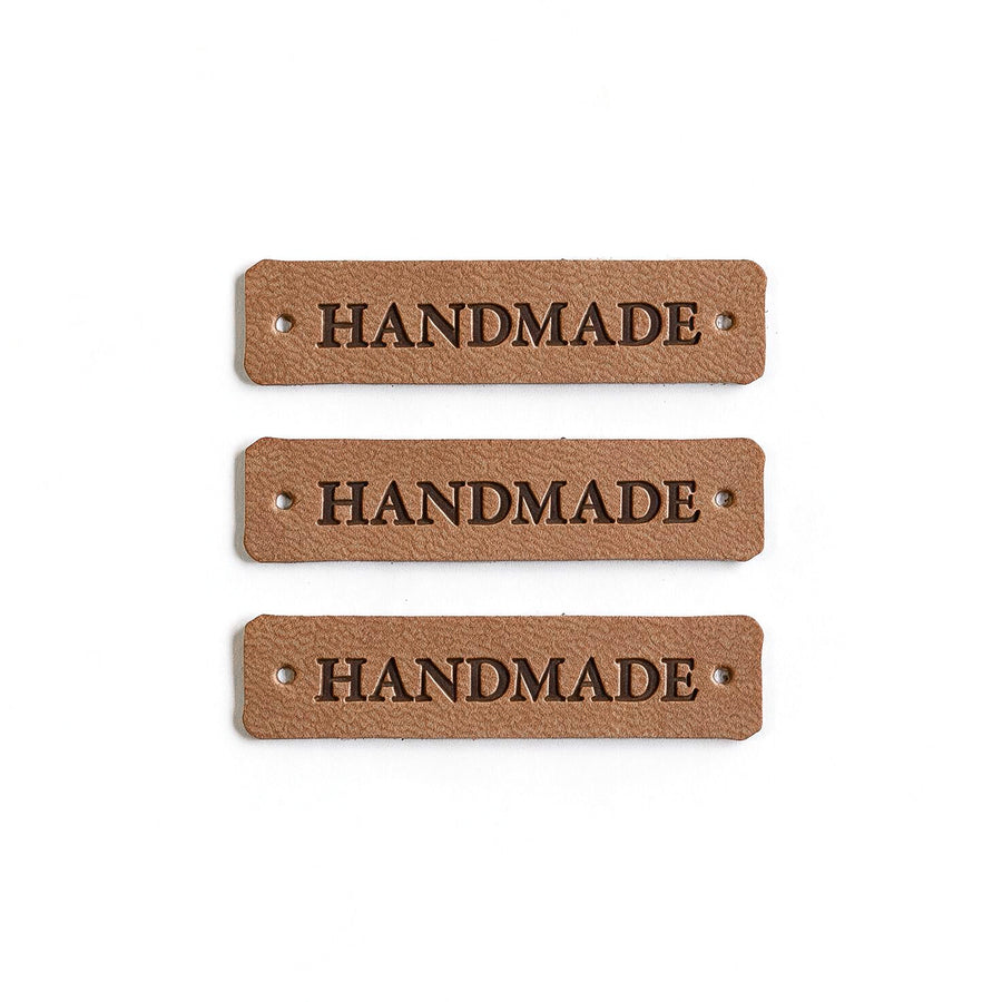 Etiqueta pele sintética - Handmade (und)