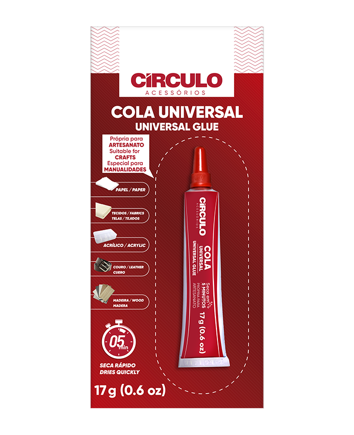 Círculo Cola Universal para Artesanato