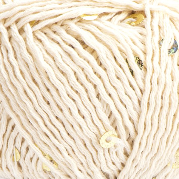 Yarnart Cotton Gold Paillettes