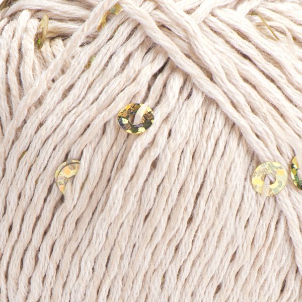 Yarnart Cotton Gold Paillettes