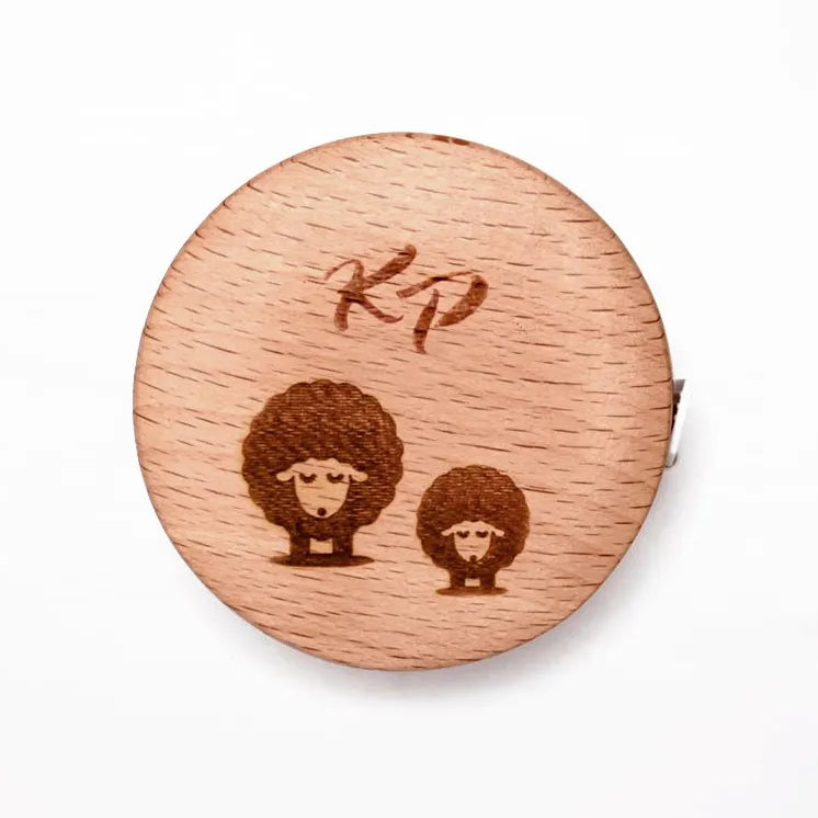 Knitpro Retractable Wooden Tape Measure