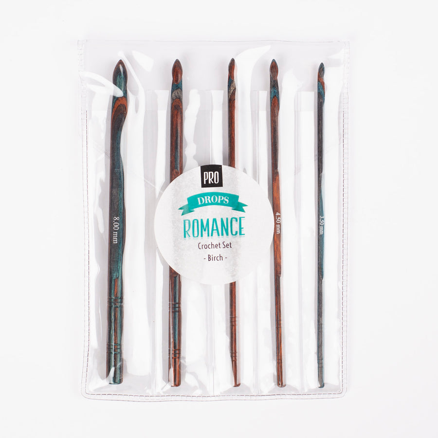 Conjunto Agulhas de Croché Drops Romance