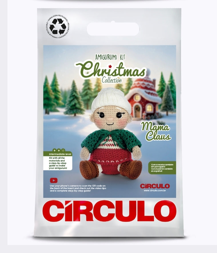 Círculo Kit Amigurumi Natal