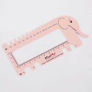 KnitPro Needle Gauge and Tension Swatch Ruler