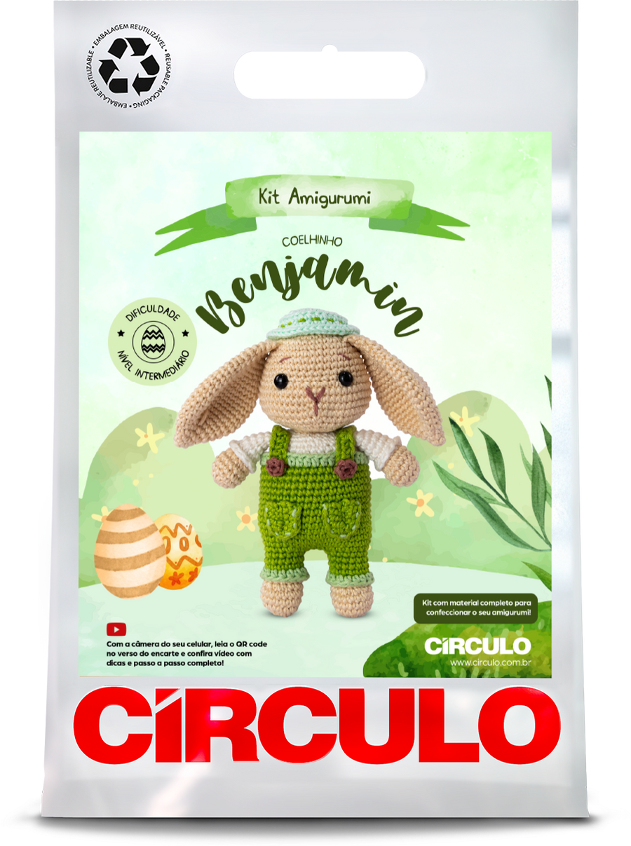 Círculo Kit Amigurumi Páscoa