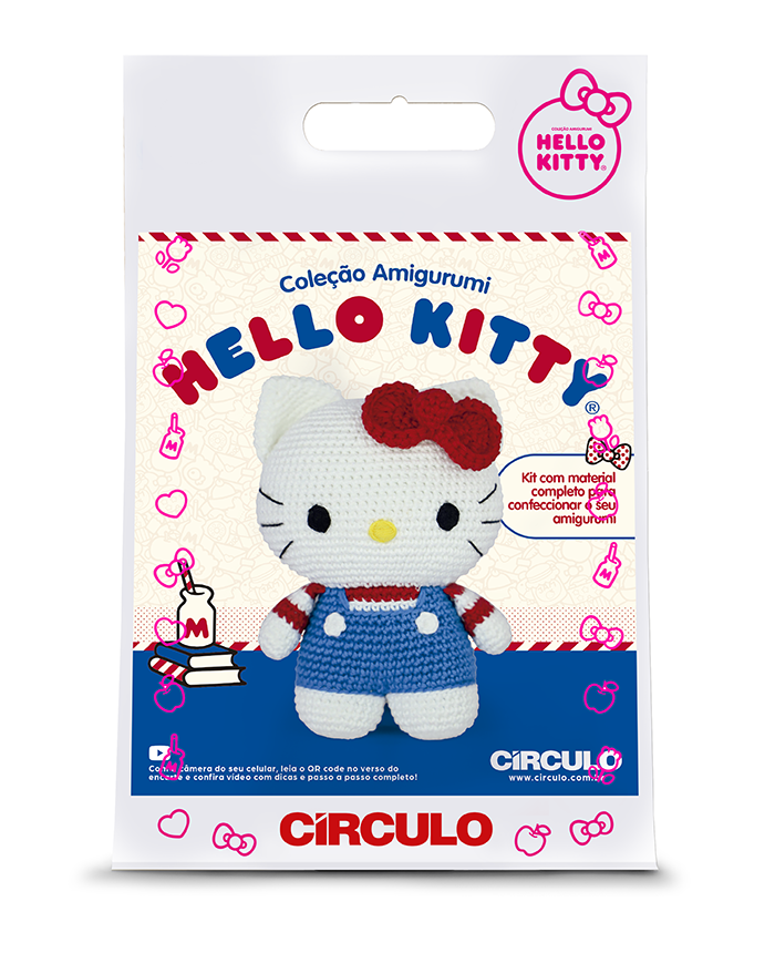 Círculo Kit Coleção Amigurumi Hello Kitty